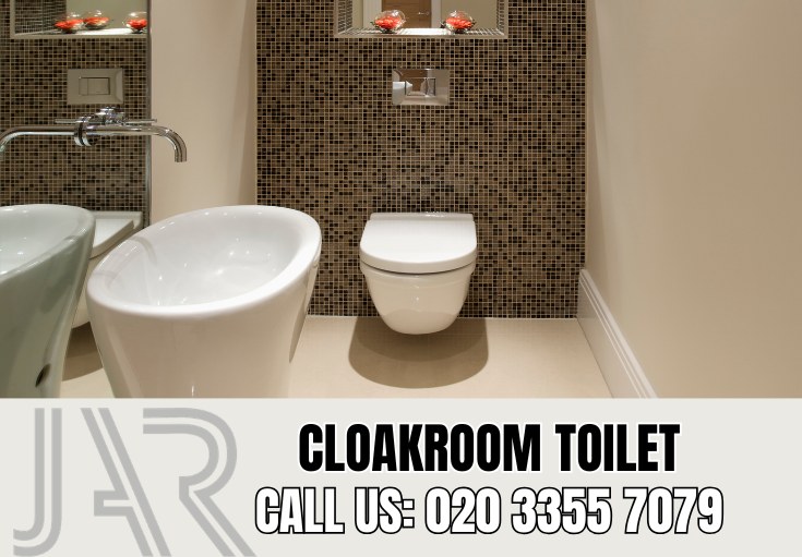Cloakroom and Downstairs Toilet Installation by Streathamhill Bathroom Fitters
