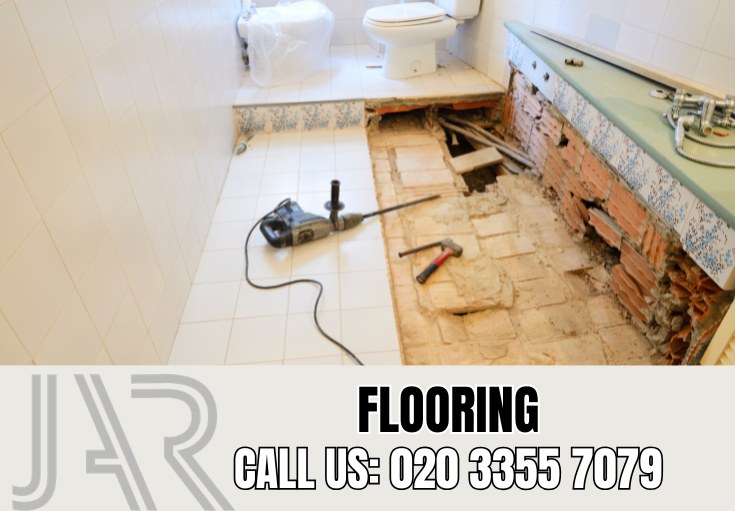 Bathroom Flooring Installation by Streathamhill Bathroom Fitters